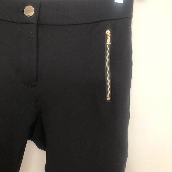 NWOT Loft very Classy Size 4 Petite Black Slim Fit Pants/ Leggings! - Picture 7 of 14